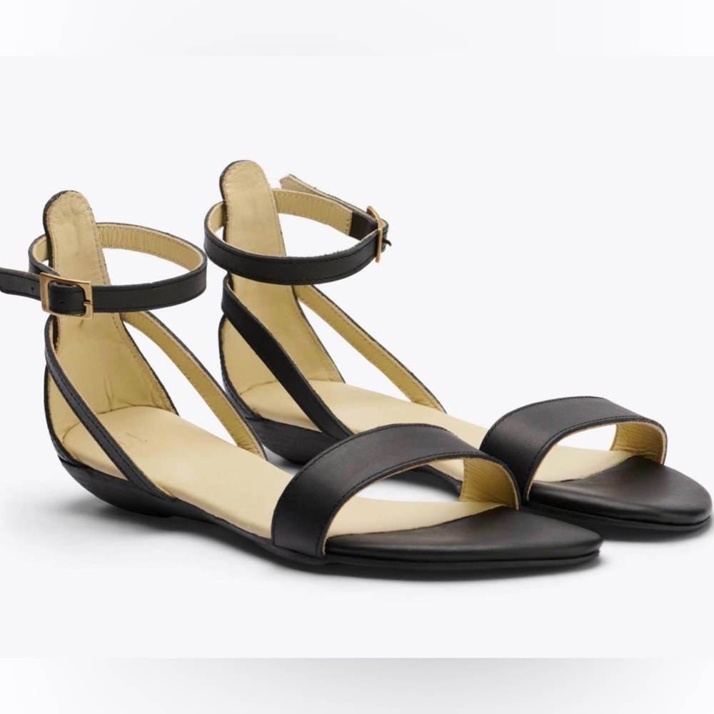 Nisolo black Serena sandal